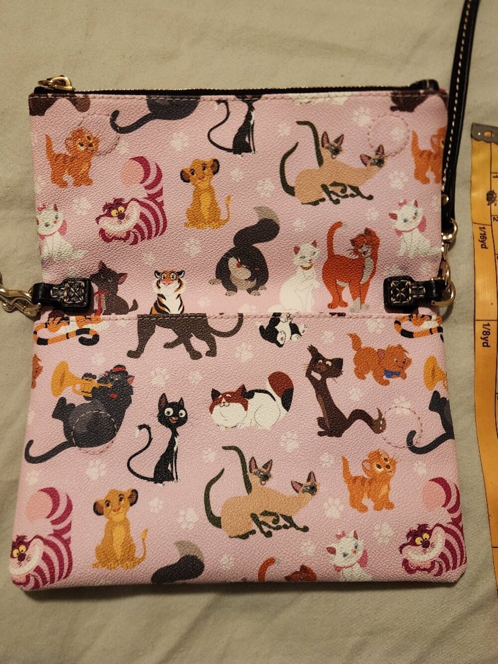 Disney Cats Dooney & Bourke Crossbody, Disney Parks Exclusive - Picture 3 of 8